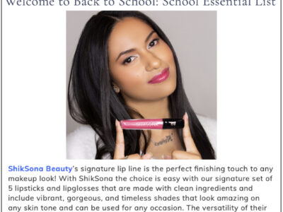 ConsumerQueen.com Back to School Feature