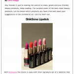 PoshBeautyBlog.com features Shiksona in their Clean Beauty and Wellness Shopping Guide