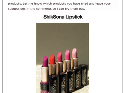 PoshBeautyBlog.com Clean Beauty Feature