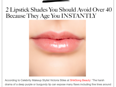 She Finds – 2 Lipstick Shades You Should Avoid Over 40