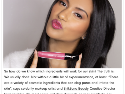 Versed.com Features ShikSona Beauty