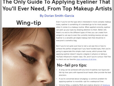 MindBodyGreen.com features ShikSona Beauty