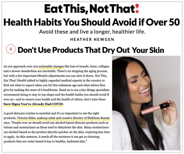 EatThis.com Features ShikSona Beauty