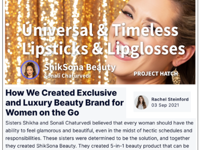 Project Hatch features ShikSona Beauty