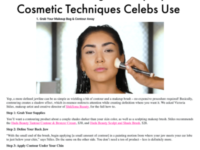 HudaBeauty.com features Victoria Stiles of Shiksona Beauty