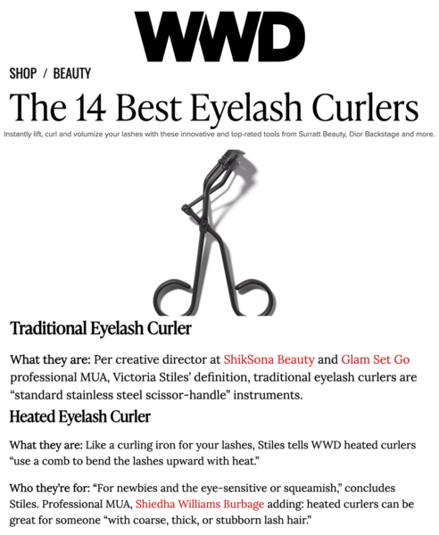 WWD.com ft. ShikSona Beauty & Glam Set Go